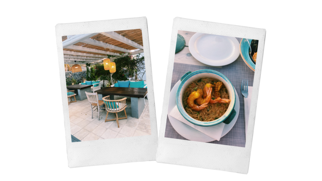Our favorite places to eat in Santorini: Finikia