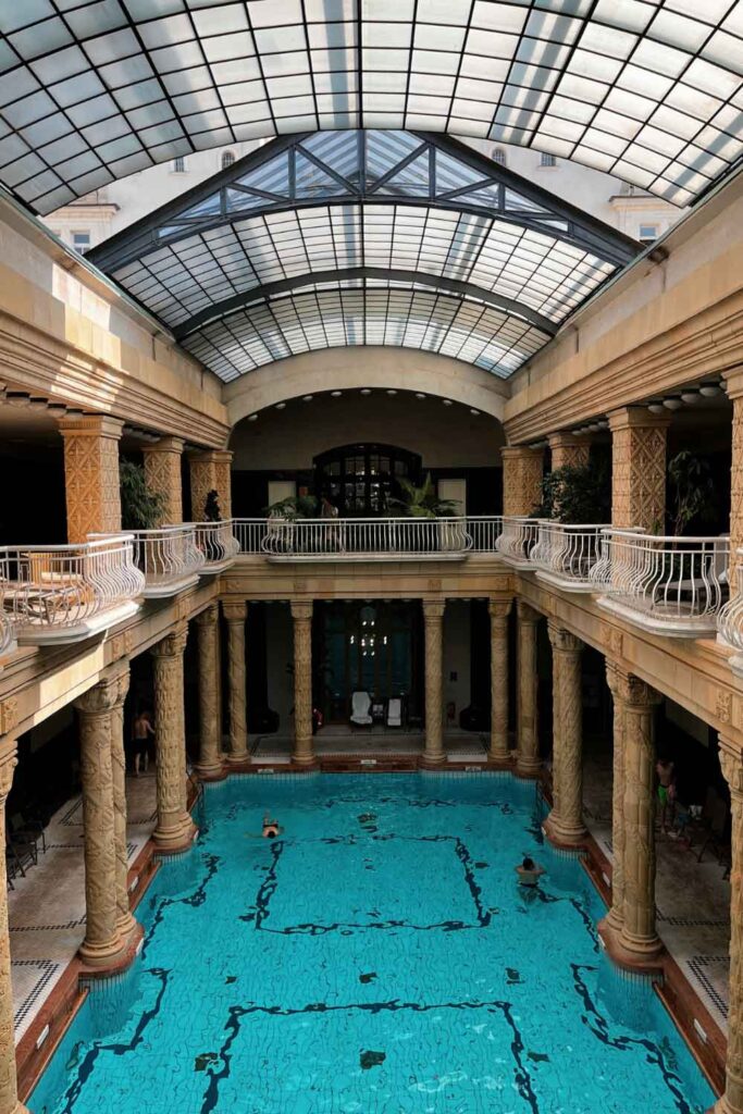 5 days of sightseeing in Budapest: Gellért Thermal Bath