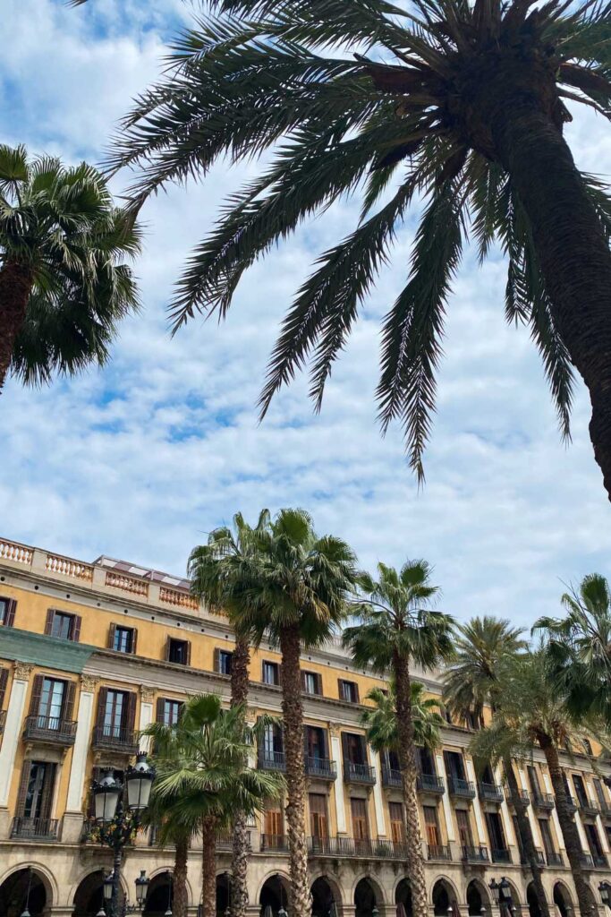 Things you should not miss when visiting Barcelona: Plaça Reial