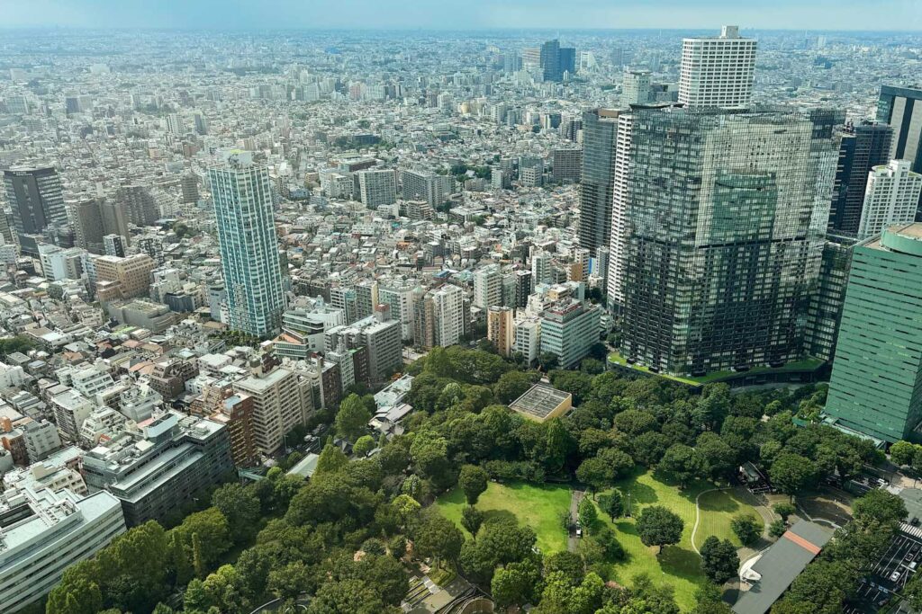 Tokyo observation decks: Tokyo Metropolitan Government Building