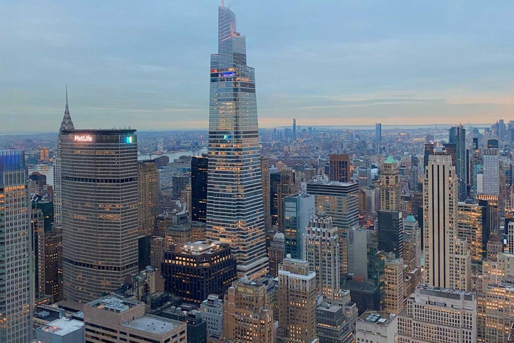 Must do's New York City: Top of the Rock