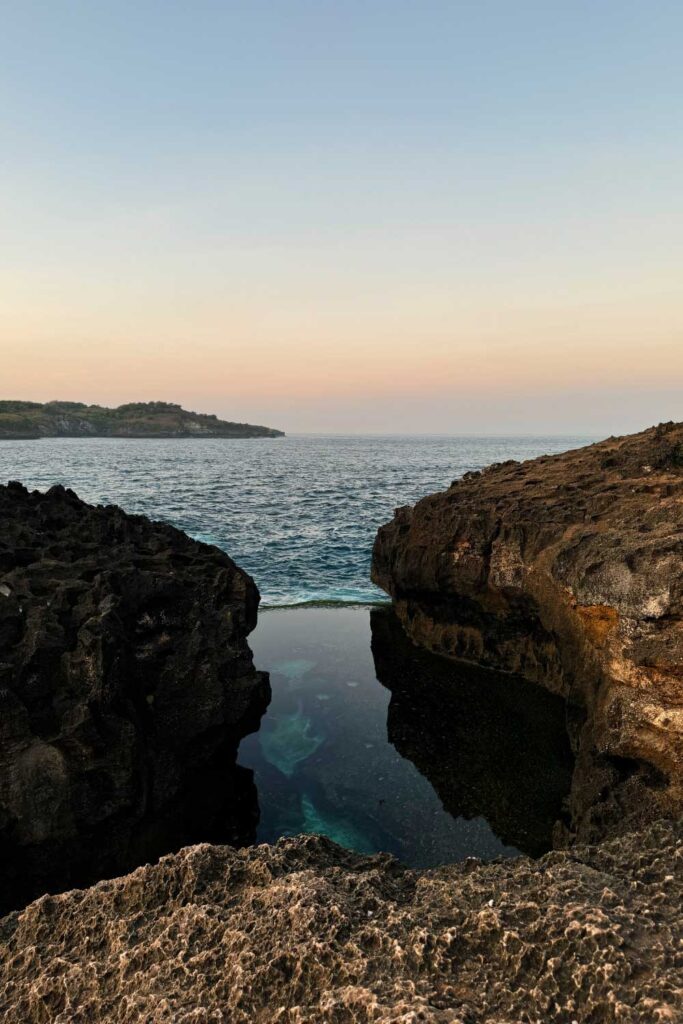 Most beautiful places on Nusa Penida: Angel’s Billabong