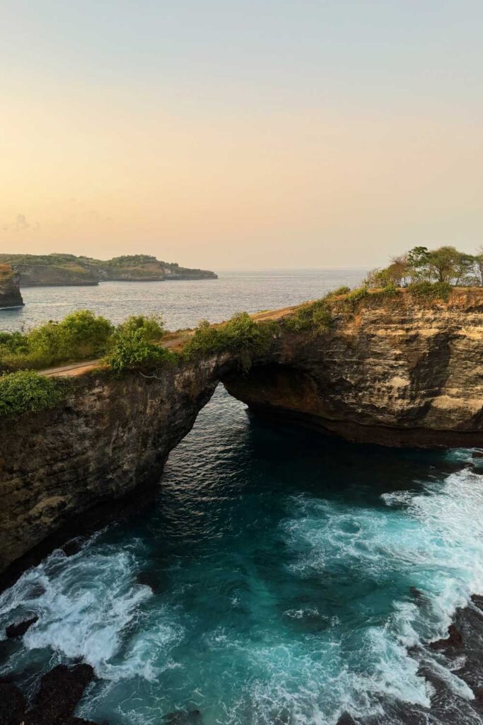 Most beautiful places on Nusa Penida: Broken Beach